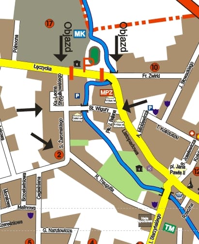 Objazd w czasie "Pożegnania Lata"