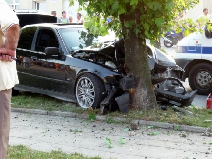Wypadek BMW