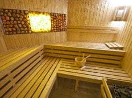 Nowe sauny już działają. Na zdjęciu sauna infrated