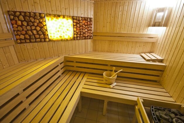 Nowe sauny już działają. Na zdjęciu sauna infrated