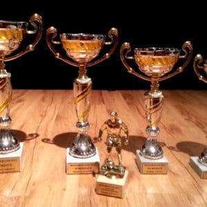 Puchary dla uczestników BANASBUD CUP 2015