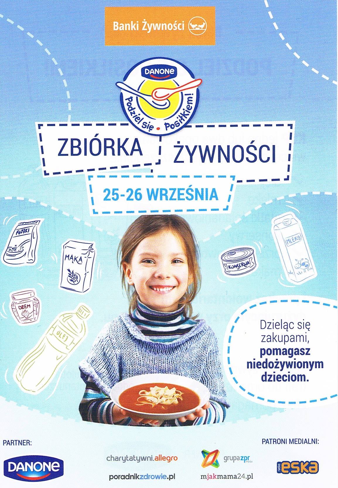 Zbiórka żywności „Podziel się posiłkiem”