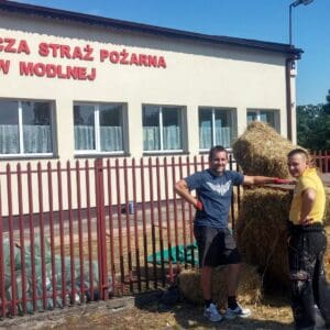 OSP w Modlnej i ich „wóz strażacki”