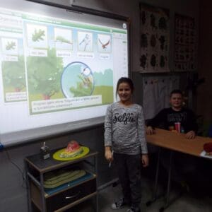 klasa ivb podczas zaj realizowanych w ramach projektu-001