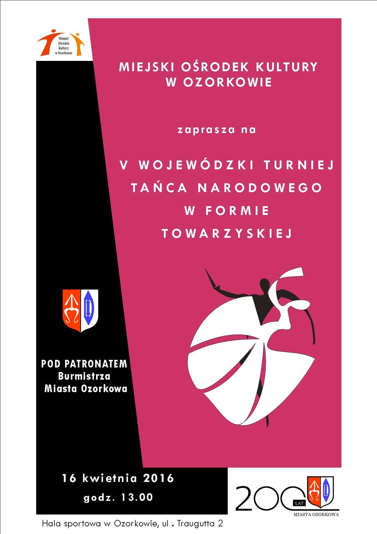 IV Turniej Tańca Narodowego w Formie Towarzyskiej
