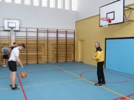 Ozorkowska "zawodówka" z nową salą gimnastyczną / fot. powiat.zgierz.pl