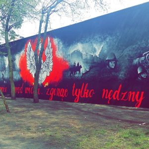 W Ozorkowie powstał mural patriotyczny upamiętniający bitwę nad Bzurą / fot. Beata Sobczak-Gieraga
