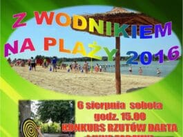 Z Wodnikiem na plaży: konkurs rzutów darta i inne zabawy