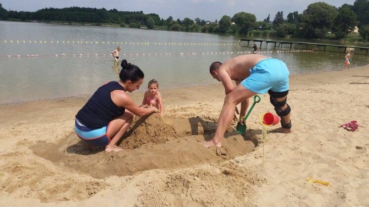Konkurs rzeźby z piasku / fot. csirwodnik.pl