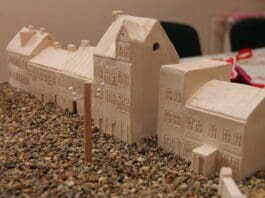 Przekazanie makiety "Ozorków sprzed lat..."