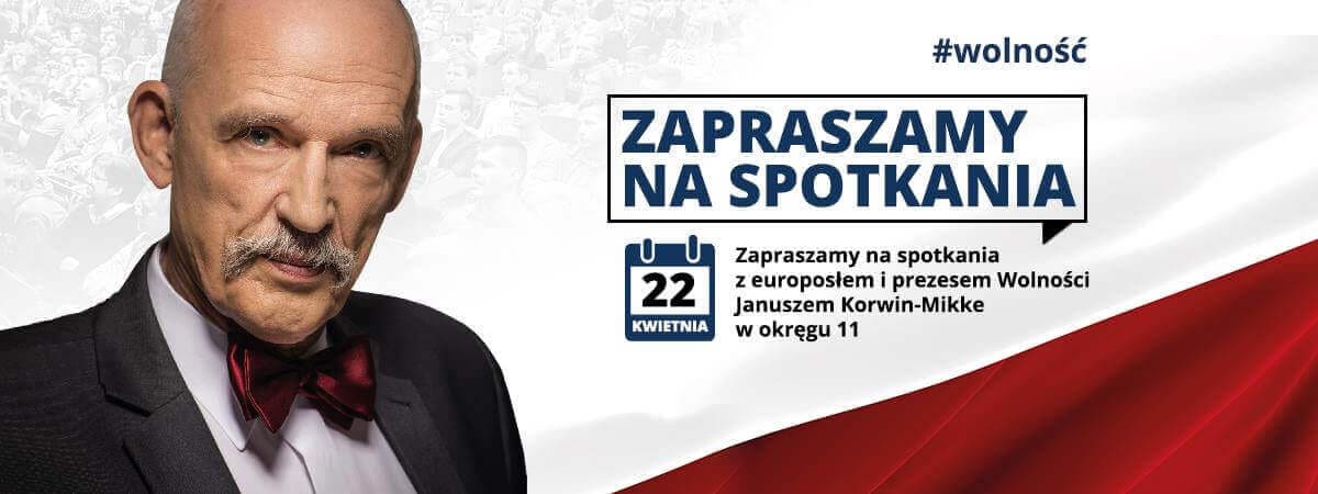Spotkanie z Januszem Korwin-Mikke