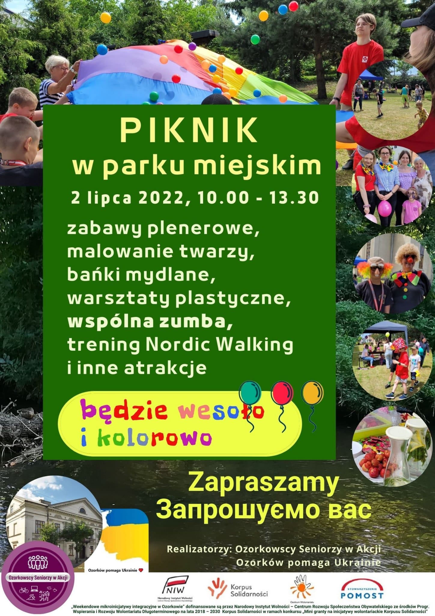 Już w najbliższą sobotę 2 lipca, Ozorkowscy Seniorzy w Akcji