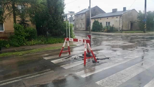 Uwaga kierowcyW rejonie skrzyżowania drogi powiatowej – ul. Cegielnianej z