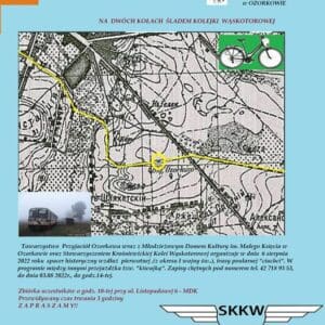Spacer historyczny śladem kolejki wąskotorowej organizują 6 sierpnia Towarzystwo…