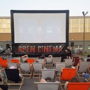 Plenerowe kino po raz kolejny w Ozorkowie Film wybiorą mieszkańcy