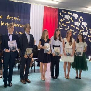 Zakończenie roku szkolnego klas ósmych w Szkole Podstawowej nr 2.