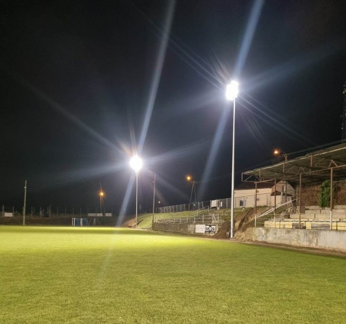 Modernizacja oświetlenia na gminnym stadionie