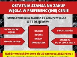 Sprzedaż końcowa węgla