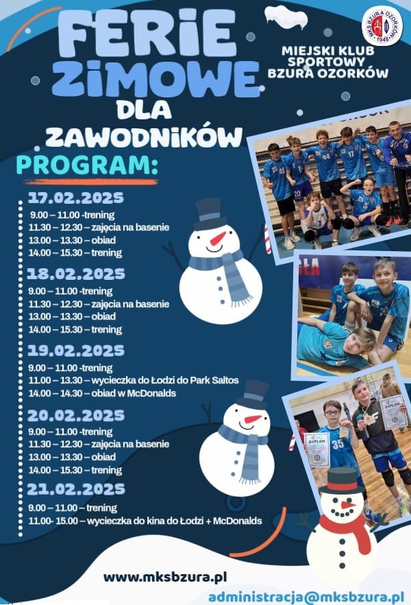 Ferie z siatkówką