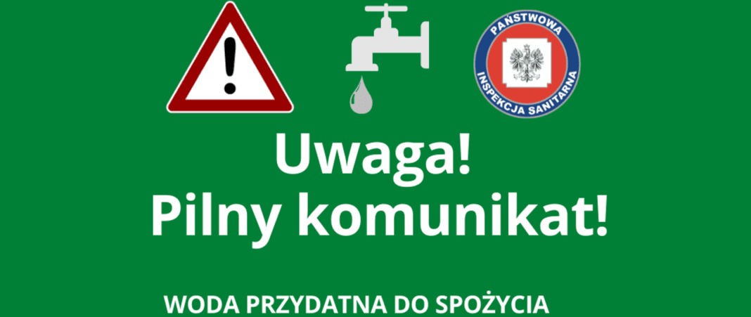 Zakończenie problemów z jakością wody w Ignacewie Folwarcznym – wyniki Komunikat w sprawie przydatności wody do spożycia