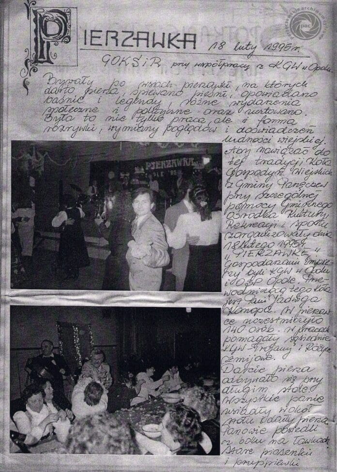 30 lat wspomnień: Jak 18 lutego 1995 roku w Pierzawce Z Parzęczewskiego Archiwum Cyfrowego....