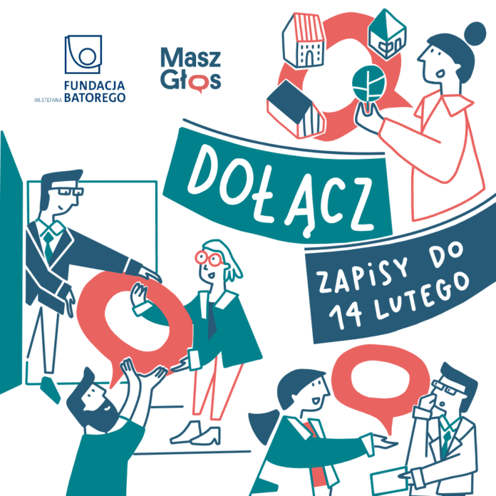 Zapisy do ogólnopolskiej akcji „Masz Głos Fundacji Batorego”