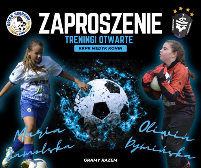 Oliwia Dymińska i Marysia Zamolska z Kotan Girls na treningach Oliwia Dymińska i Marysia Zamolska - zawodniczki Kotan Girls otrzymały zaproszen...