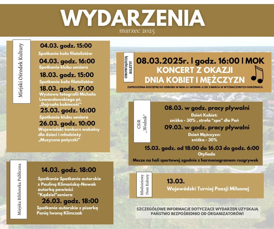 Kalendarz wydarzeń
