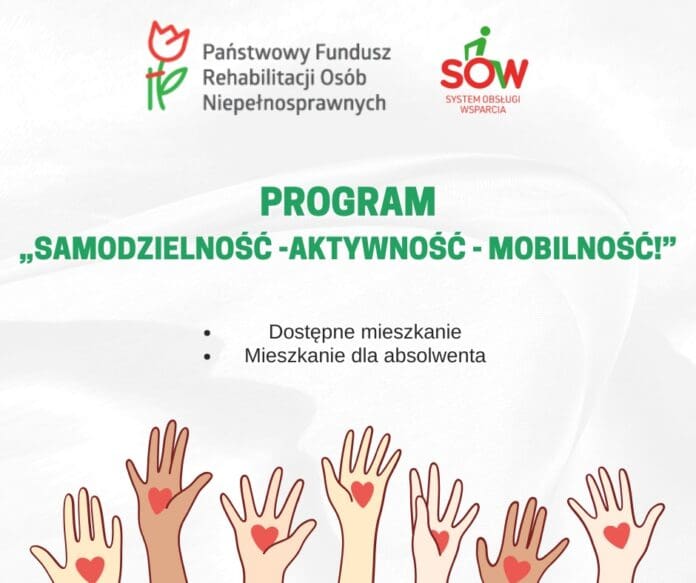 Szansa na samodzielność!  Program „Samodzielność – Aktywność – Mobilność!” w Pow...