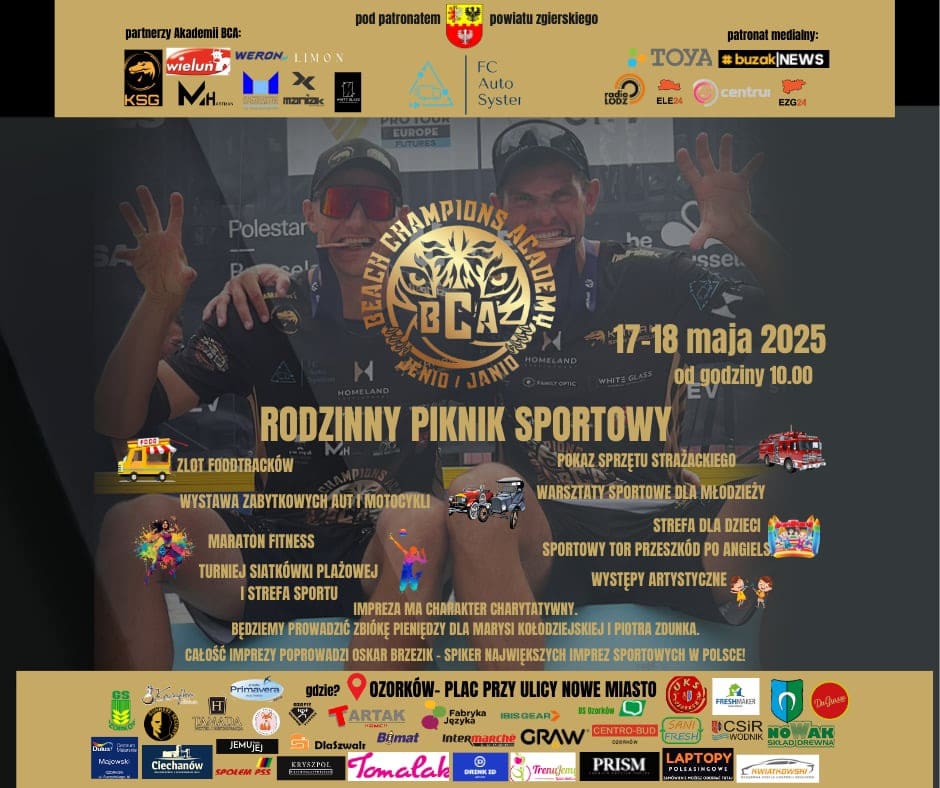 Rodzinny Piknik Sportowy w OZORKOWIE z Beach Champions Academy Rodzinny Piknik Sportowy w OZORKOWIE z Beach Champions Academy